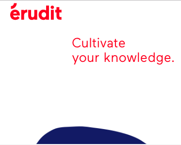 حملت ما شئت من القاعدة البحثية erudit بصيغة PDF