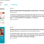 قاعدة open knowledge للبنك الدولي كتب دراسات و احصائيات و تقارير مجانية 